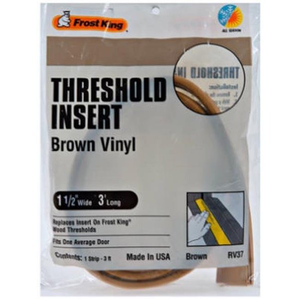 Thermwell Products Thermwell RV37H 36 in. Vinyl Replacement Insert; Brown 688275